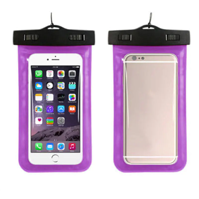 3 Pack Waterproof Floating Cell Phone Pouch Dry Bag Case Cover For Phone Samsung